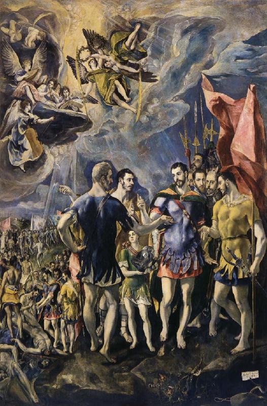 El Greco The Martyrdom of St Maurice China oil painting art